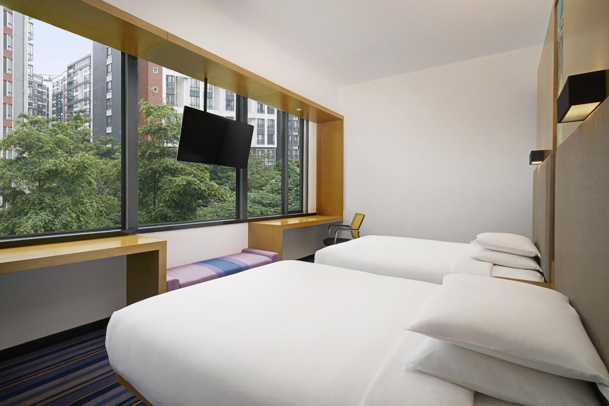 Aloft Guangzhou University Park Buitenkant foto