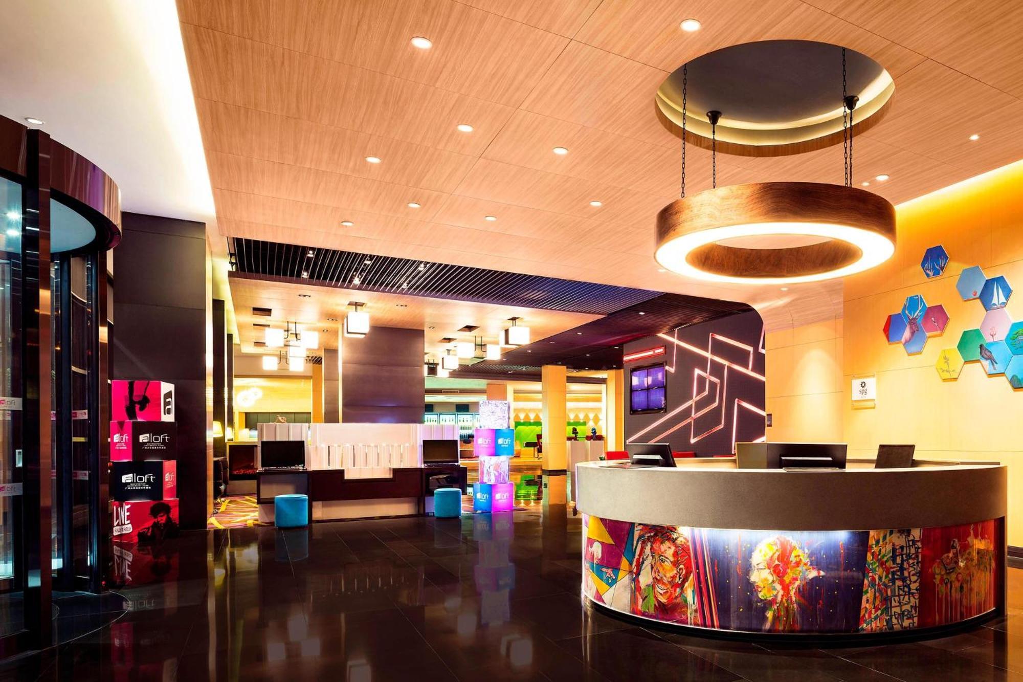 Aloft Guangzhou University Park Buitenkant foto