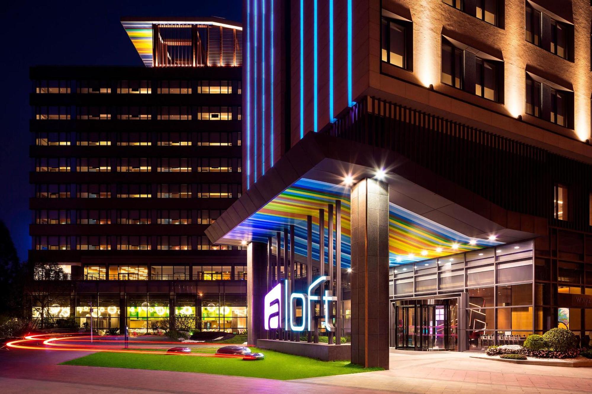 Aloft Guangzhou University Park Buitenkant foto