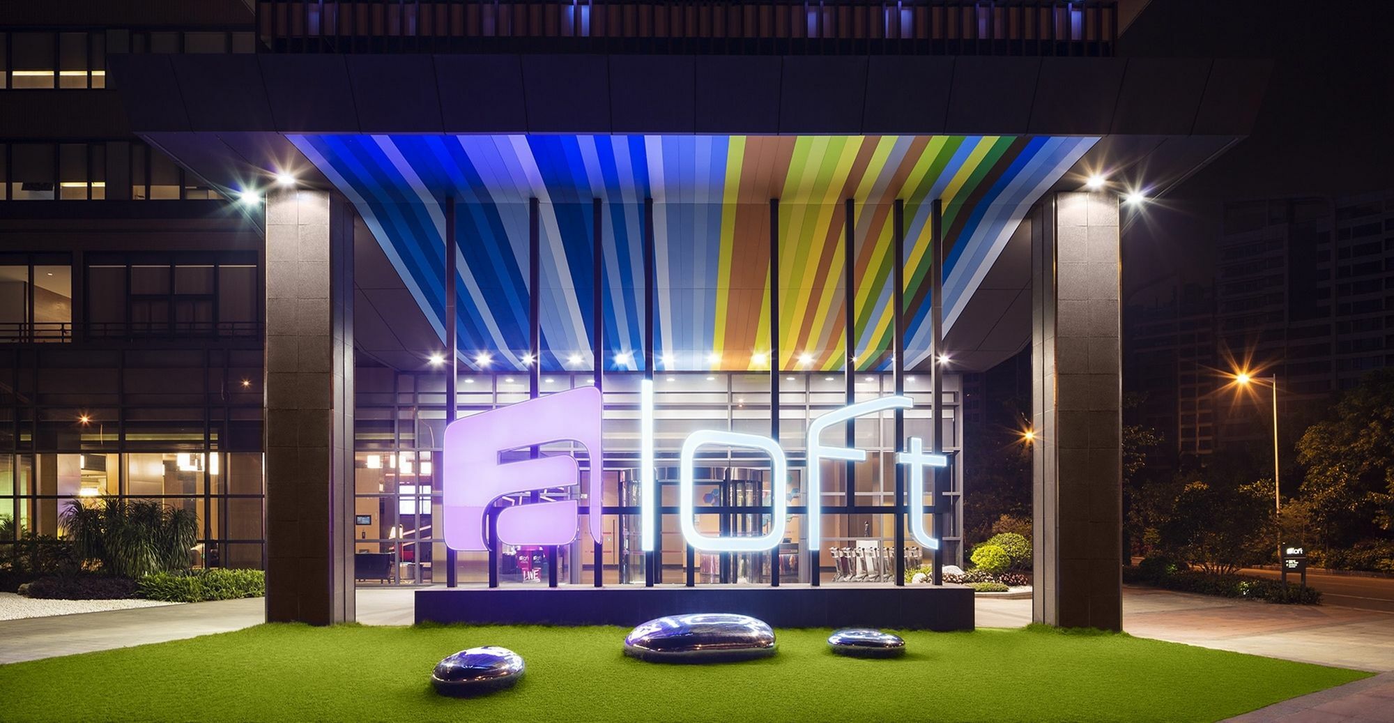 Aloft Guangzhou University Park Buitenkant foto